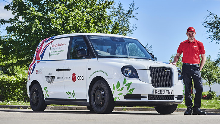 DPD begin trials with LEVC electric vans