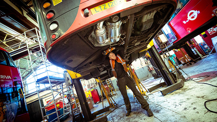 London's buses now meet ULEZ emissions standards across the entire city