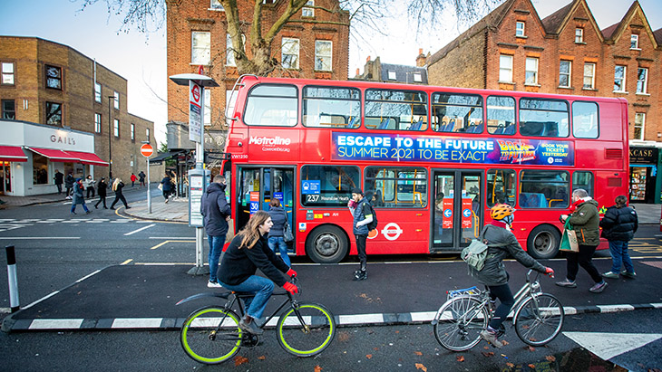 Outer London sees 22% rise in cycling