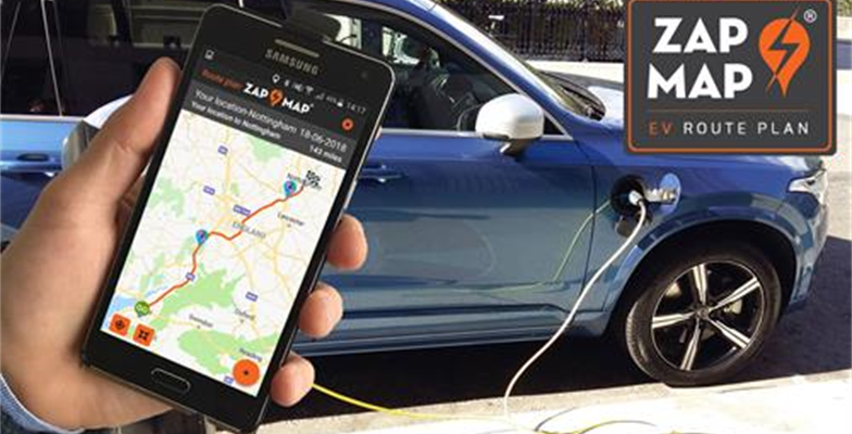 Zap-Map releases EV route planner