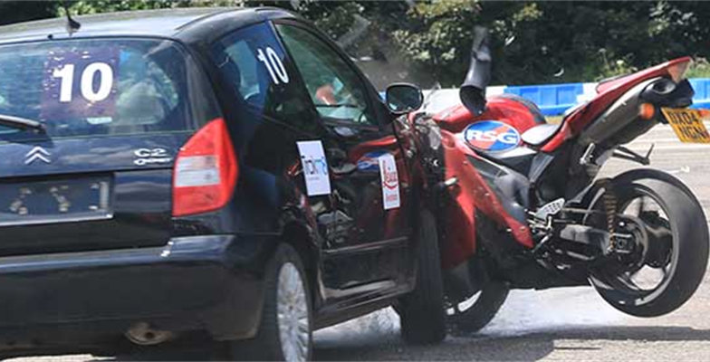 Staged and genuine collisions examined