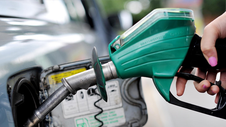 Fuel prices lowest for four years