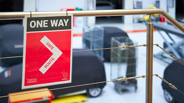 Safety first as the Thatcham Research Automotive Academy reopens