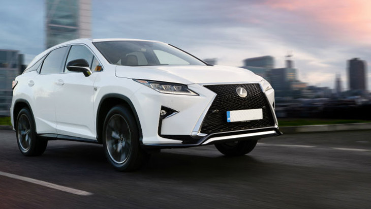 Lexus RX top reliability in Warrantywise index