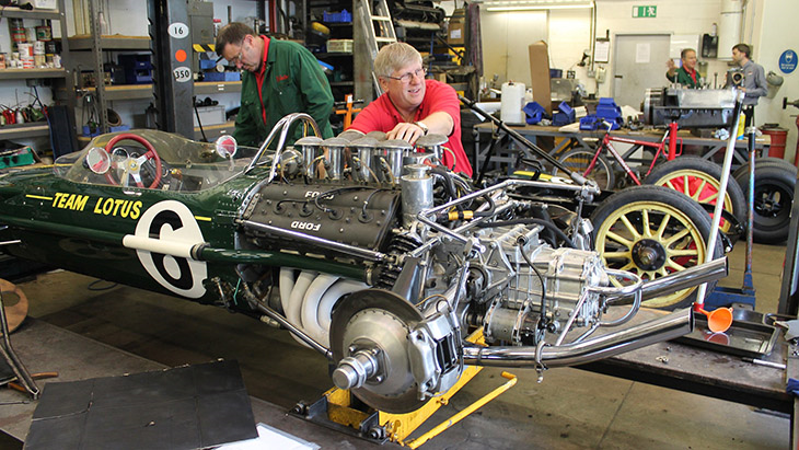 Beaulieu workshop open for customer car repairs