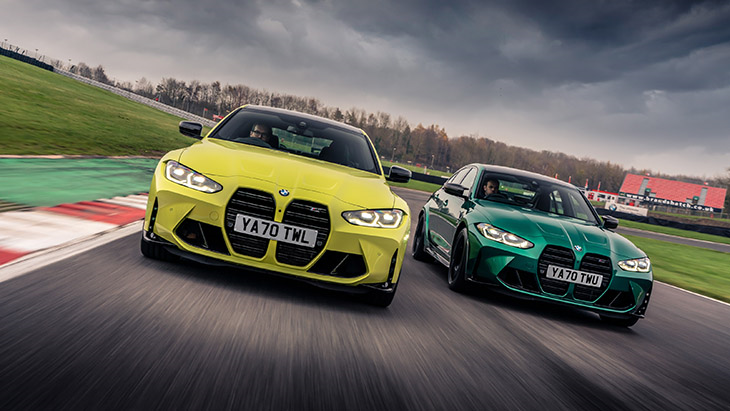 New BMW competition saloons