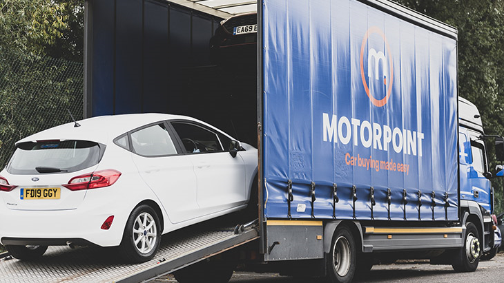 Motorpoint delivers car to customers home every six minutes