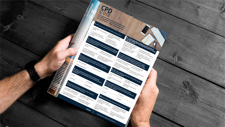 April CPD quiz warning!