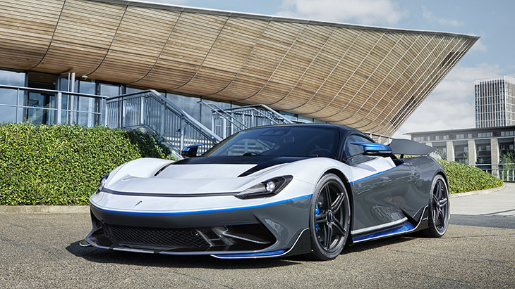 Electric dream car Award for Battista hyper GT