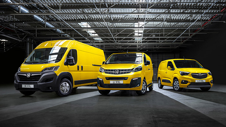 Vauxhall's van line-up to go fully electric
