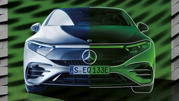 Mercedes green steel car construction by 2025