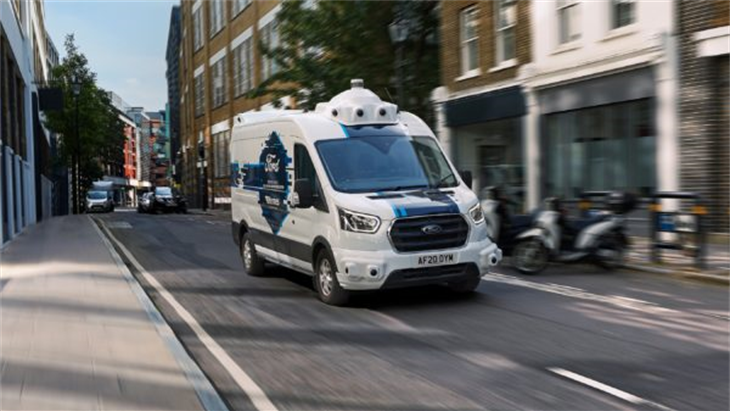 Hidden drivers in autonomous delivery vans trial
