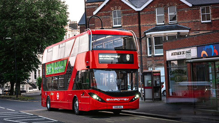 BYD and ADL largest UK electric bus order