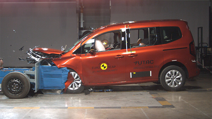 Kangoo and Mokka achieve four stars in latest Euro NCAP safety tests