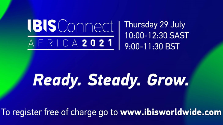 Ready. Steady. Grow. Register now for IBISConnect Africa 2021