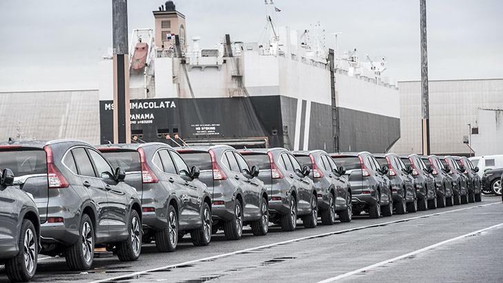Vehicles are UK's number one export