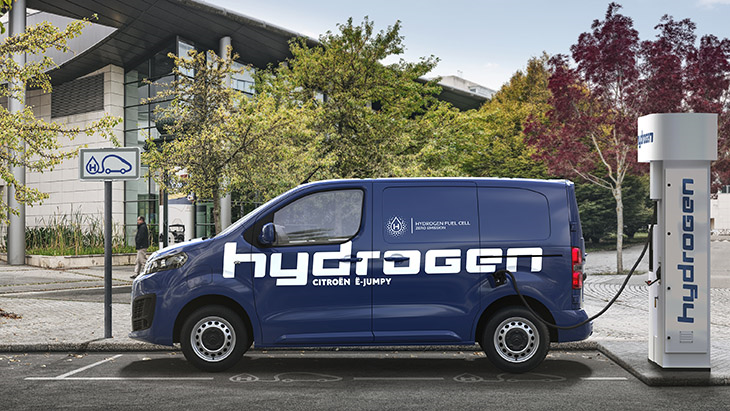 Citroën delivers first ë-Jumpy Hydrogen to Suez Group