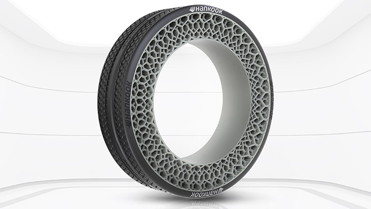 Hankook exhibits airless i-Flex concept tyre