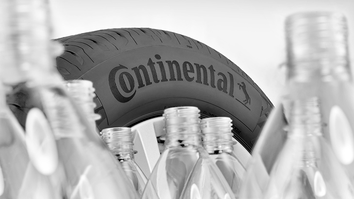Continental launches recycled PET bottle tyres