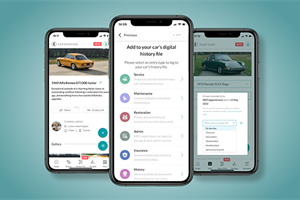 Classic car ownership app