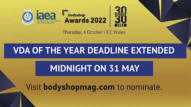 VDA of the Year - entry deadline: 31 May