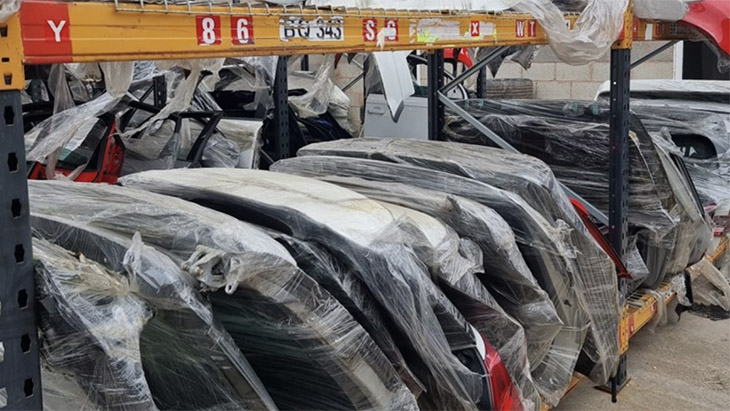 Large 'chop shop' found by West Midlands Police