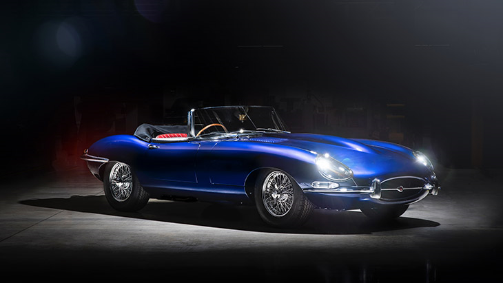 Jaguar Classic E-type debuts at Platinum Jubilee Pageant