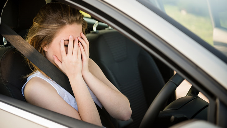 60 per cent of motorists are worried about driving on Britain's roads