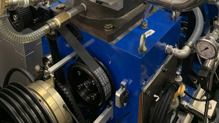 Retro fit diesel engines to run on 90% hydrogen