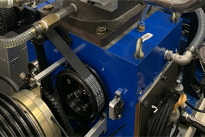 Retro fit diesel engines to run on 90% hydrogen