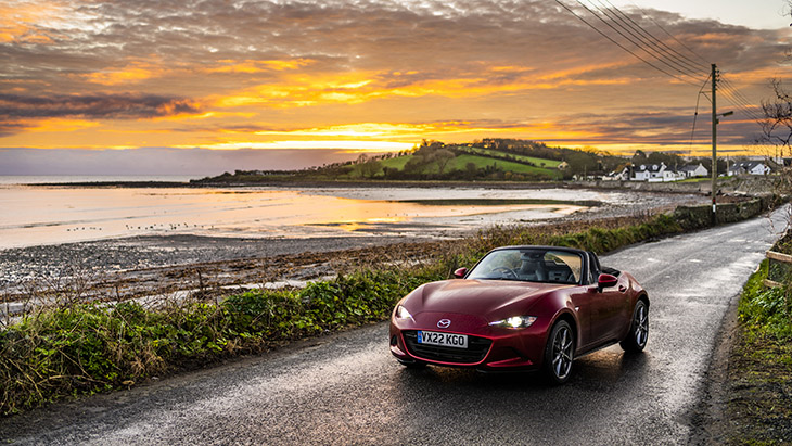 Mazda completes 1000-mile UK drive using sustainable 100 per cent fossil-free fuel