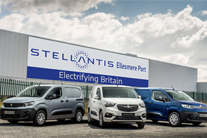New Stellantis maritime logistics service for EVs at Ellesmere Port