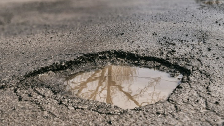 Pothole-related breakdowns leap during last three months of 2022