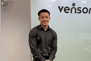 Venson celebrates first insurance apprenticeship