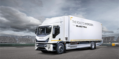 Electra hydrogen truck  trial with Sainsbury's