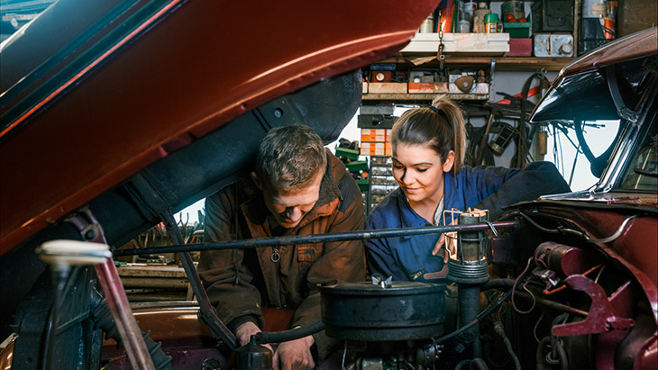 Young generation risk doing minor repairs