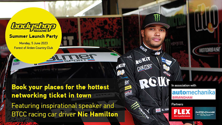 Racing driver Nic Hamilton to speak at Automechanika launch event