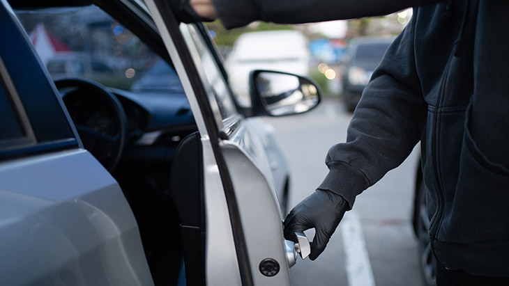 Car crime rising
