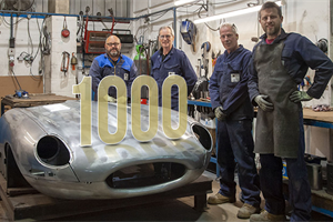 BMH completes 1,000th E-type Jaguar bonnet