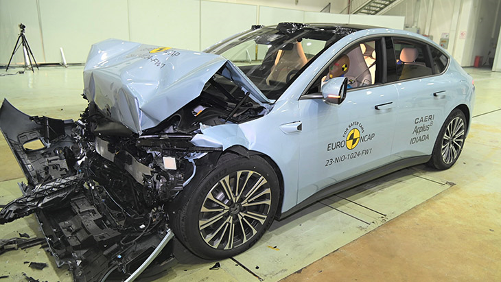 NIO sets Euro NCAP bar high